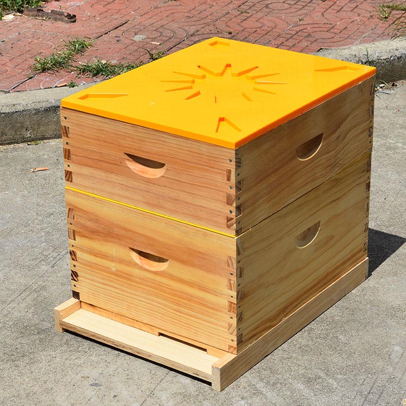 Beekeeping beehive inner cover multifunctional hive cover